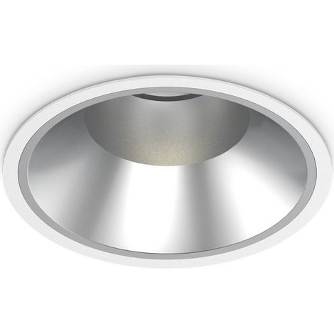 Rundes Einbau-Downlight Weiß, 43000K, 42W (1/2)