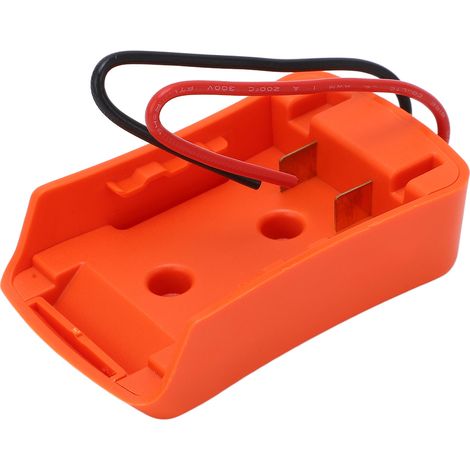 Batterieadapter, sicherer Stromwandler für 18V/20V-Batterien, Basis, DIY-Steckdosenanschluss, 12AWG (1/5)