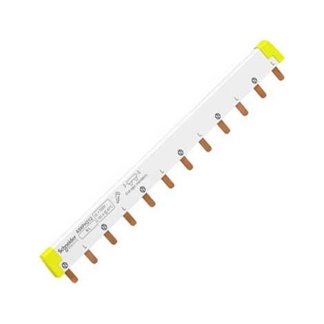 Connessione a pettine bipolare 12 moduli Schneider A9XPH212 (1/4)