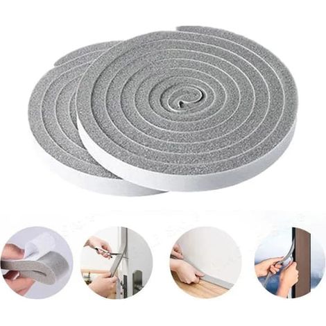 Striscia sigillante autoadesiva in silicone - Impermeabile/antivento/insonorizzata (1/5)