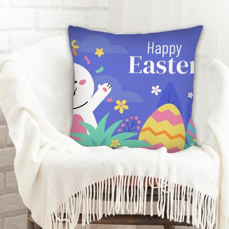 Housses de coussin de décoration solide pour canapé lit chaise décoratif de ferme la saint-valentin (1/5)