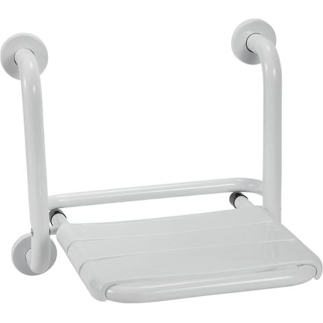 Jiubiaz Klappbarer Duschsitz zur Wandmontage, rostfreier Edelstahl, modernes Design für Badezimmer (1/5)