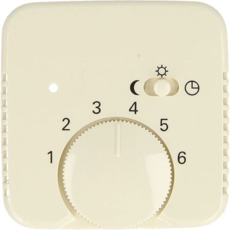 Enjoliveur pour thermostat avec abaissement nocturne Busch-Duro 2000® SI