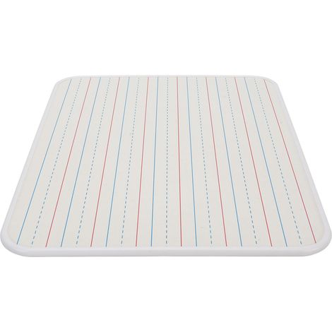 10 pièces petits tableaux blancs effaçables à sec lignés double face classe apprentissage écriture mini (1/5)