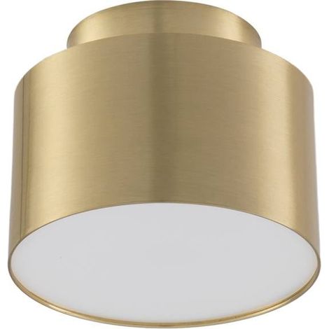Lindby LED 'Nivoria' in Oro da Alluminio