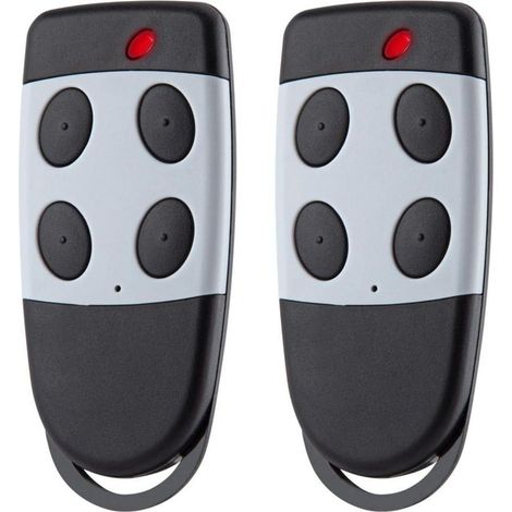 Lot de 2 télécommandes d'ouvre-porte de garage 433,92 MHz compatibles avec CARDIN S449 QZ4 et S449 QZ2 (1/4)