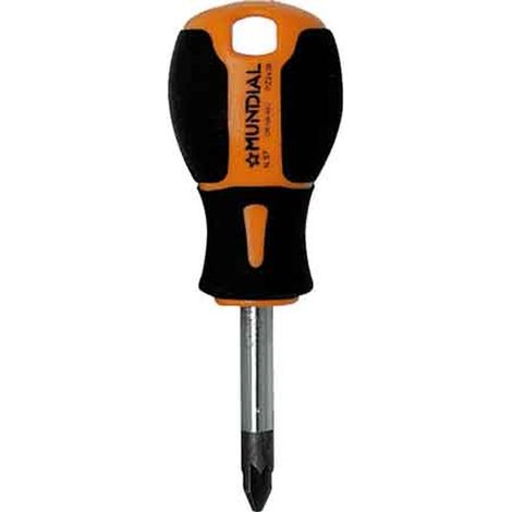 Poinçon court pour vis cruciformes 'Pozidriv' Mundial, lot de 2