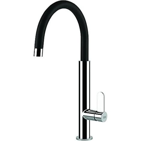Elleci Dove MKKDOV86 Robinet de cuisine noir acier