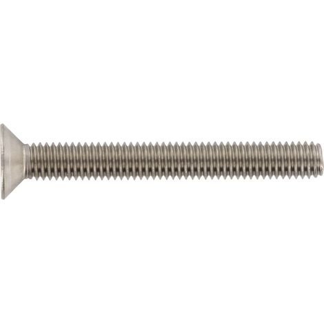 Senkkopf-Sicherheitsschraube M 6x30  mit TX30 und PIN - Edelstahl A2