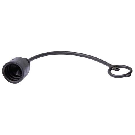 Tap贸n antipolvo negro para racor NV-12 macho FASTER TF12N