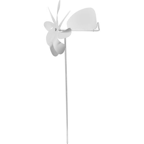 1 Girouette, Acier inoxydable, Rotation 360 degrés, Forme éolienne, Résistant intempéries, Décoration jardin extérieur (1/5)