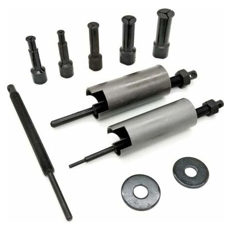Extracteur de roulement 12 pièces – Pour roulements intérieurs 9 à 23 mm – Acier chrome vanadium – Traitement anti-corrosion (1/5)