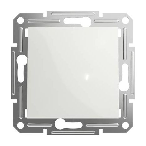 Schneider Electric Bouton-poussoir Asfora blanc (RAL 9003) EPH0770121D 1 pc(s) R045502 (1/4)