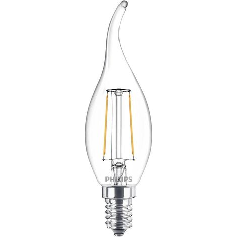LED PHILIPS CLASSIC COLPO DI VENTO VETRO FILAMENTO 2700K (1/5)