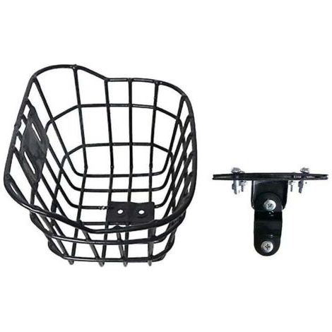 QORVA-Panier de vélo pour enfants avec support fixe Paniers de vélo pour filles Accessoires de vélo de scooter (1/3)