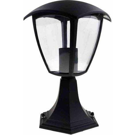Petite lampe de jardin sur pied FOX BLACK 1xE27 (1/5)