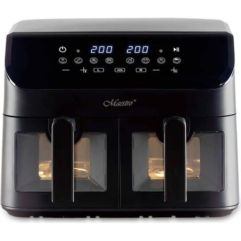 Friteuse à air Maestro 2000 W à double chambre, 2 x 4,5 l MR-758 (1/5)