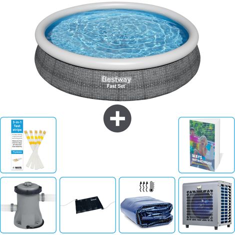 Bestway Piscina Bestway Fast Set Redonda - 366x76 cm - 7-piezas  S216 (1/5)