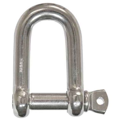 CRAPAUDINE DROITE INOX 6 mm