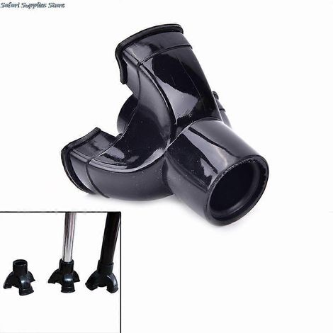 1 embout de canne en caoutchouc renforcé, 1,9 cm (1/5)