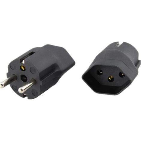 Adaptateur De Prise De Courant Suisse à Européen, Prise électrique De Voyage, Prise Ue Polyvalente