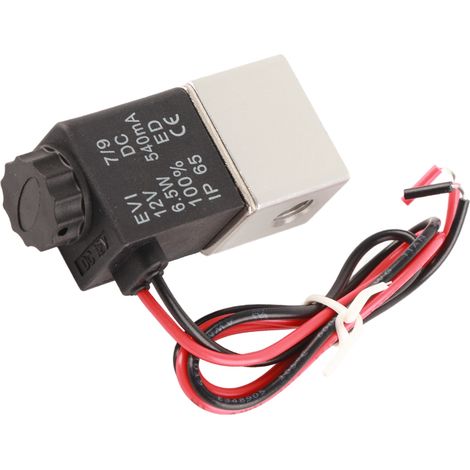 2V025‑06 2-Wege-Magnetventil, normalerweise offen, stabil, langlebig, elektromagnetisches Ventil, 12 V DC (1/5)