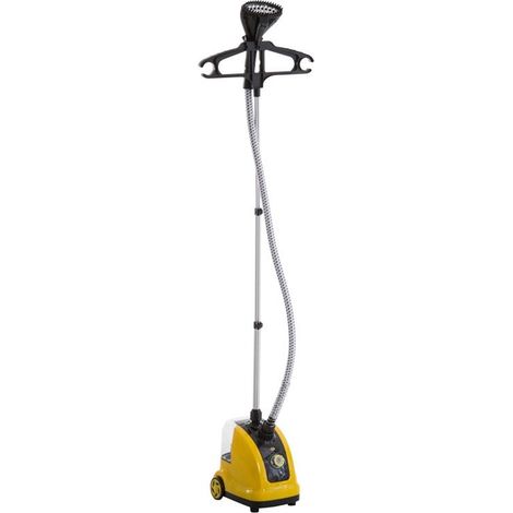 STIRATRICE A VAPORE VERTICALE PROFESSIONALE 1.4L 1800W. GIALLO (1/5)
