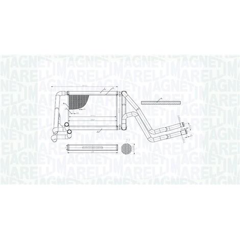 Système de chauffage Magneti Marelli 350218488000 HYUNDAI 97138-2Y000