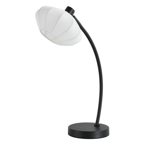 Lampe de table Radiant noir avec capuche - EU52852BK (1/3)