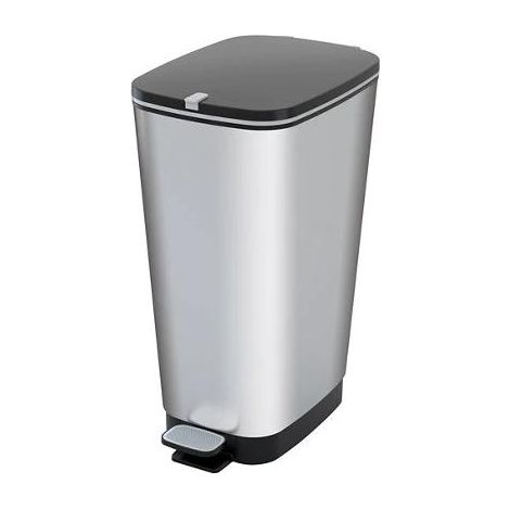 Papelera con pedal KIS Chic Bin Style - 42.5L - Negro (1/5)