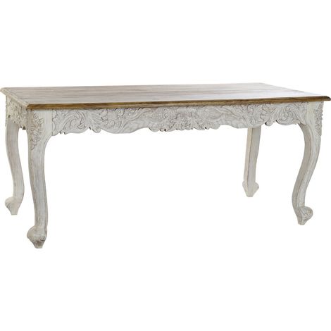 Mesa Comedor Mango Madera 180X90X80 Pavo Real (1/5)