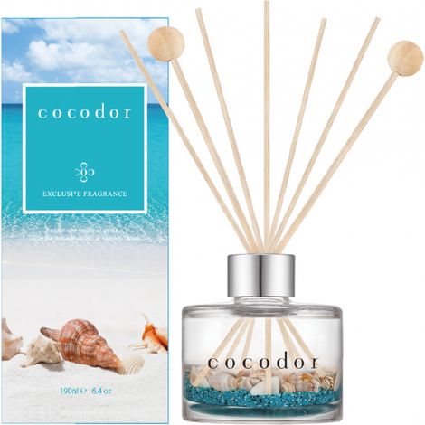 DIFFUSORE A BASTONCINI AQUA 190ML - PURE COTTON COCODOR