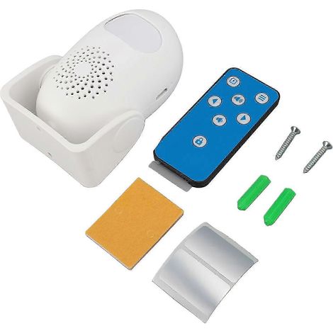 Sonnette intelligente à détecteur de mouvement avec télécommande pour la maison, le magasin ou le bureau (1/4)