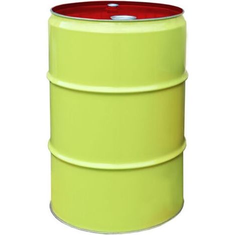 Fût métallique en acier 60L – Épaisseur tôle 0,5 mm – Bouchons métalliques 2'' et 3/4'' – Couleurs aléatoires pour atelier - TH 60 L