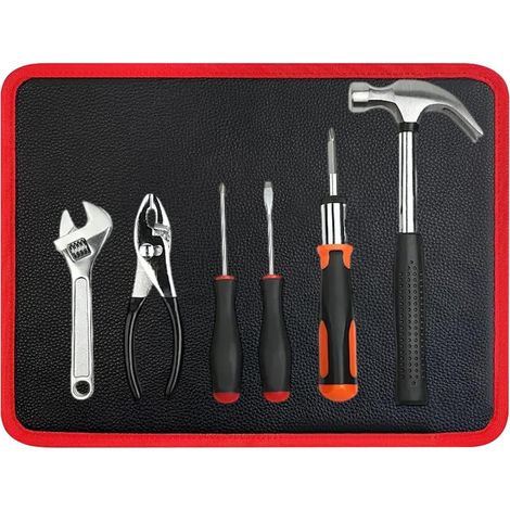 Tapis magnétique pour outils – Tapis magnétique flexible, rangement de vis pour lieu de travail de construction, maison, bois, atelier, travail du métal, réparation automobile (1/5)