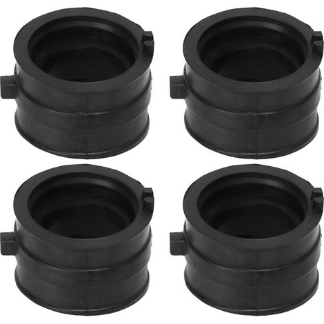 Embouts caoutchouc admission carburateur, adaptateur carbu en caoutchouc pour NV400 CJ CK Steed 400 VRX400T NV600 VT600C VT600CD Shadow, jeu de 4 pièces. (1/5)
