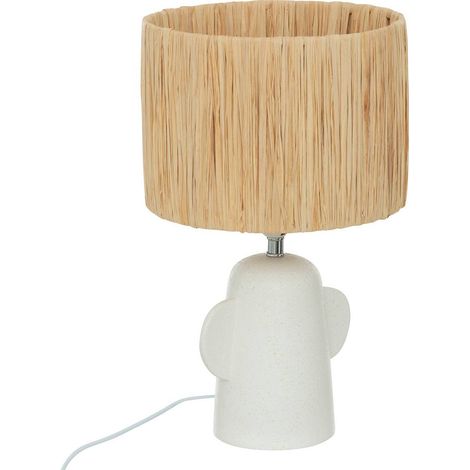 Lampada raia h38cm bianco - Atmosphera créateur d'intérieur