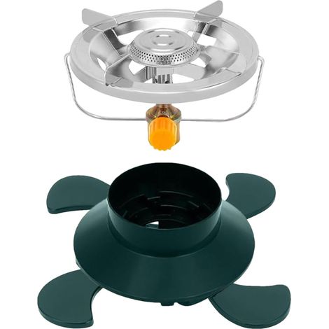 Support pour Réchaud de Camping - Base Pour Cartouche De Cuisine Randonnée (1/5)