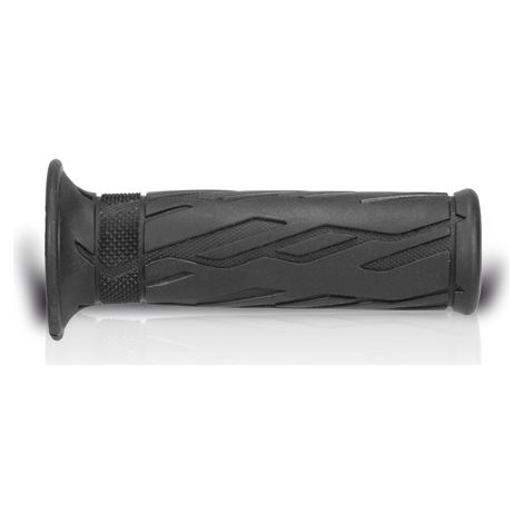 Puños Ariete para carretera supersuaves (120 mm) con orificio, negros (diseño Suzuki) (12)