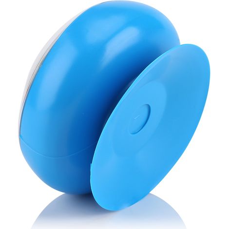 Montre de douche étanche à ventouse pour fenêtre, horloge murale salle de bain, accessoire bleu, fixation par succion (1/5)