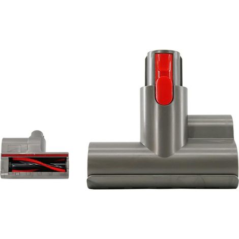 Mini-Elektrowerkzeug-Motorkopfbürste, kompatibel mit Dyson V7 V8 V10 V11 V15 Ersatzteilen, Bett, Sofa, Auto, Teppichen und Vorhängen, Matratzenwerkzeugen (weiche Nylonbürste)