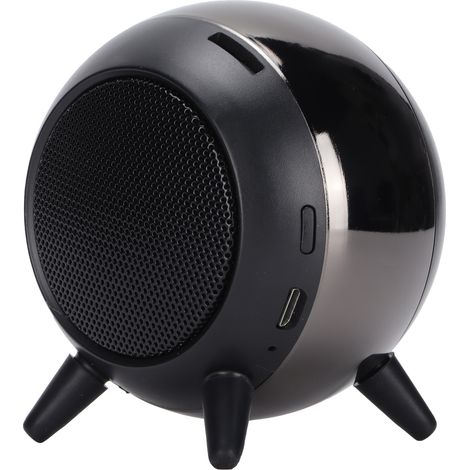 Enceinte Bluetooth portable True Wireless Stereo Mini caisson de basses en métal Lecteur de musique (1/5)