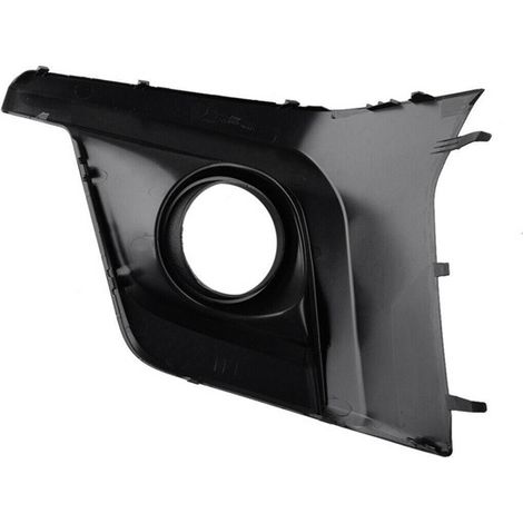 1 pair. Colour: Black. Material: Plastic. Left and right front fog light frame and bezel. (1/5)