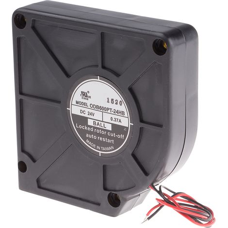 Ventilateur centrifuge RS PRO, 30cfm, 24 V c.c., 120 x 120 x 31mm ( Prix pour 1 ) (1/3)