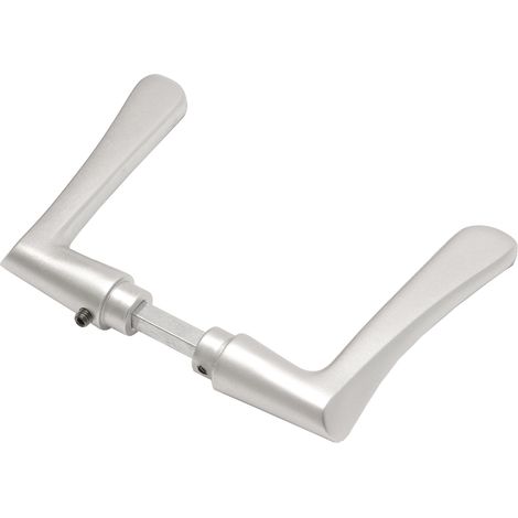 Poignée de porte modèle papillon en aluminium - Par set