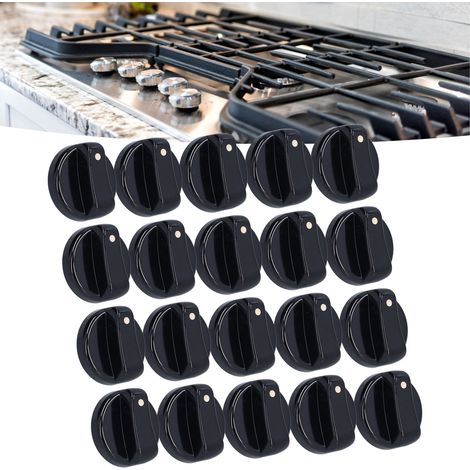 [Bediengriff] Universeller 8-mm-ABS-Griff für Gasherde und Haushaltsgeräte (20er-Packung) (1/5)