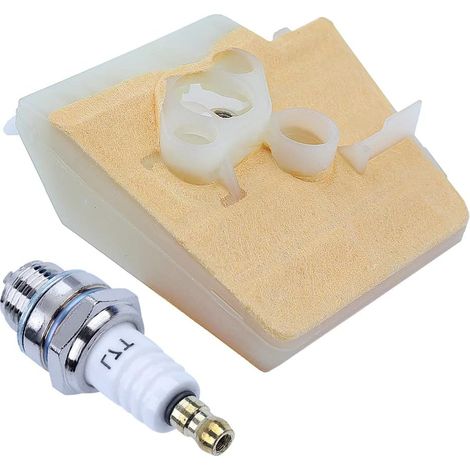 Kit de nettoyage de filtre à air 2 pièces pour tronçonneuse Stihl 024 Ms240 Ms260 1121 120 1617 (1/5)