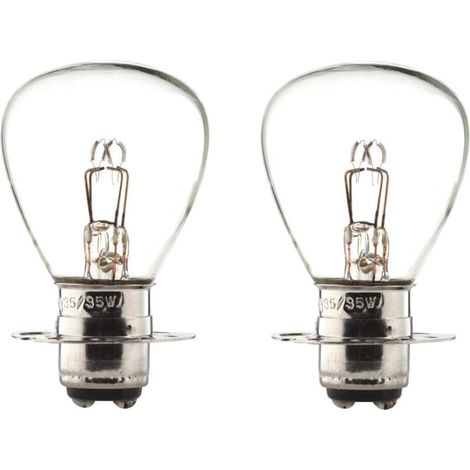 2x ampoule 12V 35/35W P15d P15d30 P30d RP35 Microtracteur Moto Scooter Mobylette (1/2)