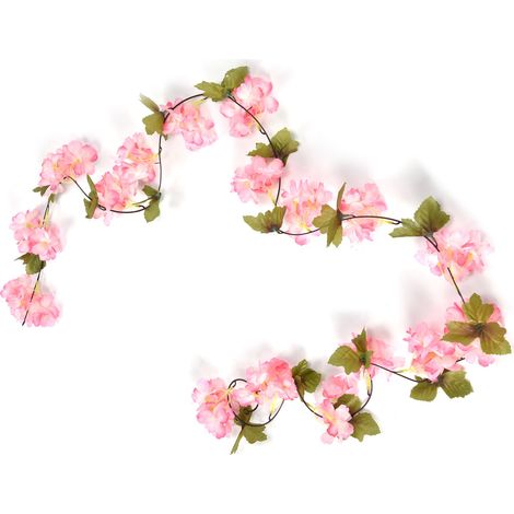 Fleurs de cerisier artificielles pour mariages, villas avec jardin, studios de Noël, décorations à faire soi-même, fleurs artificielles lumineuses (1/5)