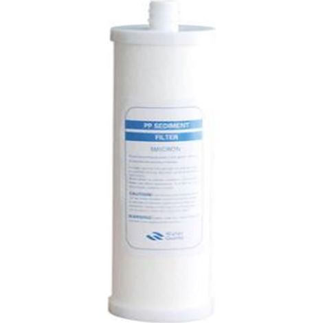 Système de Filtre à Eau, 1 pièces 10 Pouces CTO UDF PP Filtre enfichable Filtre à Charbon Actif compressé Prise CTO Filtre Filtre Universel à Charbon fritté (Color : PP, Size : X) (1/5)
